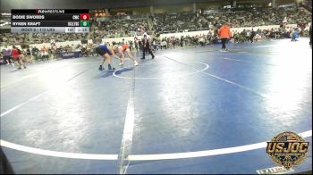 112 lbs Round Of 32 - Bodie Swords, Cowboy Wrestling Club vs Ryken Kraft, Bridge Creek Youth Wrestling