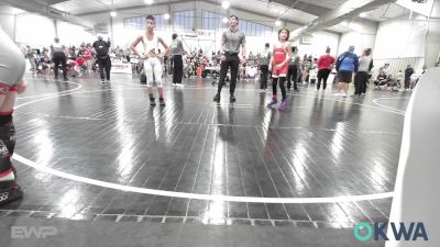 84 lbs Consi Of 4 - Tristan Wilson (Monk), Fort Gibson Youth Wrestling vs Haoyu Day, Spartan Wrestling Fort Smith