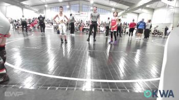 84 lbs Consi Of 4 - Tristan Wilson (Monk), Fort Gibson Youth Wrestling vs Haoyu Day, Spartan Wrestling Fort Smith