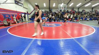 155 lbs Final - Addie Bread, Tahlequah Girls HS vs Gracie Cooper, Bixby Girls HS