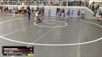 67 lbs Quarterfinal - Taco Joyce, Bethel Freestyle Wrestling Club vs Chase McKnight, Interior Grappling Academy