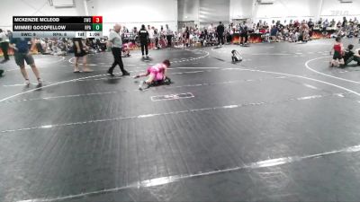 70 lbs Round 3 (4 Team) - Mckenzie Mcleod, Storm Wrestling Center vs Minmei Goodfellow, RPA