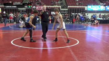 109 lbs Cons. Round 3 - Carson Jones, Spartan Youth Wrestling Club vs Cook Murch, Darkhorse Wrestling Club