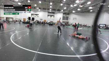 184 lbs Cons. Round 2 - Sam Schwabe, UW-Parkside vs David Malin, Wisconsin