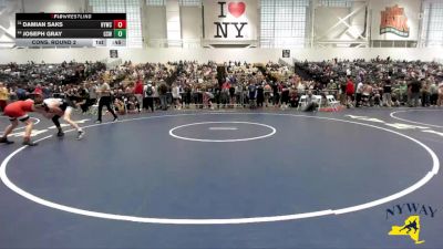 131 lbs Cons. Round 2 - Damian Saks, Horseheads Youth Wrestling Club vs Joseph Gray, Greece Storm Wrestling