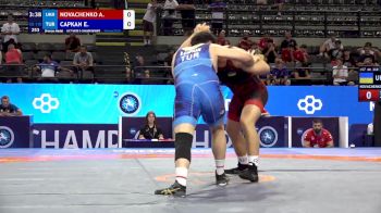 110 kg Final 3-5 - Anatolii Novachenko, Ukraine vs Emrullah Capkan, Turkiye