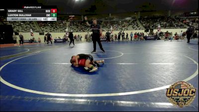 55 lbs Consi Of 8 #1 - Grady Gill, Husky Wrestling Club vs Luxton Sullivan, Cowboy Wrestling Club