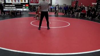 138 lbs Quarterfinal - Braxton Wade, Muscatine vs Zach Luedtke, Cardinal Community