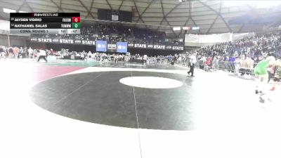 Boys 2A 215 lbs Cons. Round 1 - Jayden Vidrio, Foss vs Nathaniel Salas, Tumwater