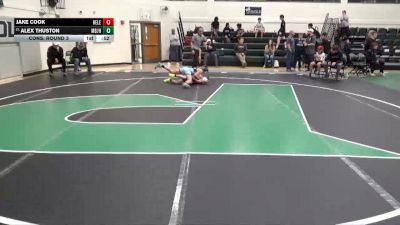 106 lbs Cons. Round 3 - Alex Thuston, Mountain Brook Junior High vs Jake Cook, Helena Middle School