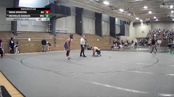 174 lbs Champ. Round 2 - Sean Houston, Brewton-Parker College vs Nicholas DaSilva, West Virginia University Institute Of Technology