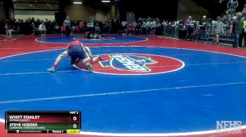 2A-113 lbs Quarterfinal - Wyatt Stanley, Putnam County vs Steve Hodges, Landmark Christian School