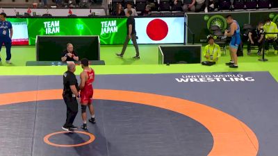 92 kg Rr Rnd 1 - Kamran Ghasempour, Iran vs Satoshi Miura, Japan
