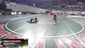 6A-165 lbs Champ. Round 1 - Jake Bloomfield, West Salem vs Jonathan Olmos Rodriguez, Westview