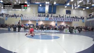 106 lbs Semifinal - Burke Blue, Centennial High School vs Jakobe Valle, Homedale High School