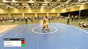 138 lbs Consi Of 16 #2 - Akea Cariaga, Viking Wrestling vs Kenai Copeland, Legacy Elite WC