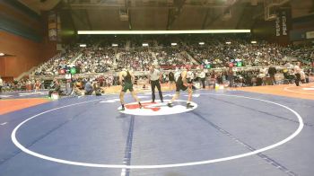2A-138 lbs Champ. Round 1 - Troy Braun, Moorcroft vs Braxton Winfrey, Tongue River