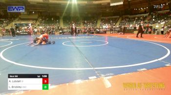 80 lbs Quarterfinal - Alex Lobdell, 3F Wrestling vs Logan Brickley, Headhunters WC