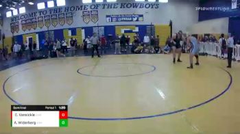 285 lbs Semifinal - Elijah Vansickle, Osceola (Kissimmee) vs Aidan Widerberg, Armwood