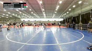 75 lbs Semifinal - Nikos Sevastos, Micky's Maniacs Blue vs Cameron Smith, TSB