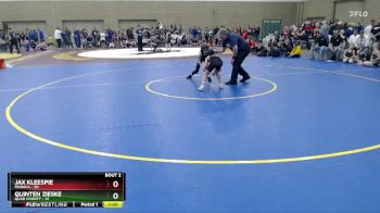 80 lbs Semis (4 Team) - Jax Kleespie, MAHACA vs Quinten Zieske, Quad County