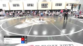 120 lbs Consi Of 4 - Kameron Dotson, Carolina Hammer Squad vs Kyle Baker, Steller Trained Maul