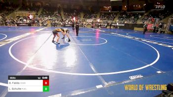 85 lbs Consi Of 16 #1 - Beckhem Fields, Cowboy Wrestling Club vs Landon Schulte, Purler Wrestling Academy (PWA-NWA)