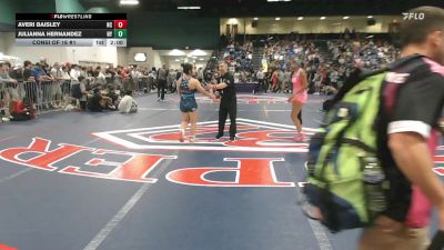 132 lbs Consi Of 16 #1 - Averi Baisley, NC vs Julianna Hernandez, NY