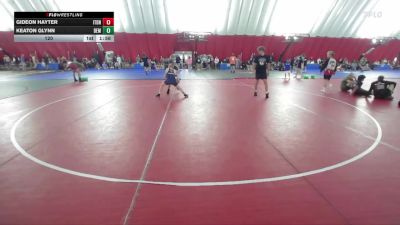 120 lbs Quarters & Wb (16 Team) - Keaton Glynn, Bemidji vs Gideon Hayter, Illinois Top Dawgs Navy