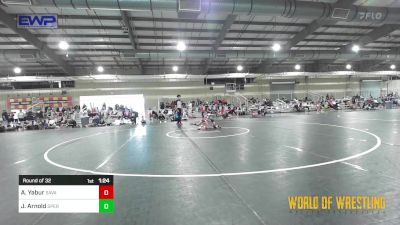 70 lbs Round Of 32 - Addison Yabur, Savage House Wrestling Club vs Jolynn Arnold, Sperry Wrestling Club