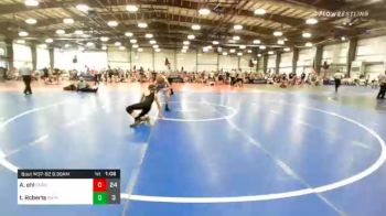 100 lbs Prelims - Aiden Ohl, Germantown Wrestling vs Trevor Roberts, Ohio Titan Purple