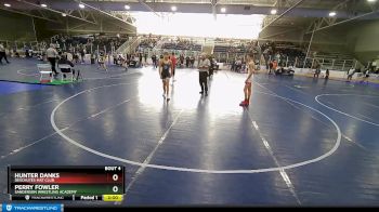 106 lbs Quarterfinal - Hunter Danks, Deschutes Mat Club vs Perry Fowler, Sanderson Wrestling Academy