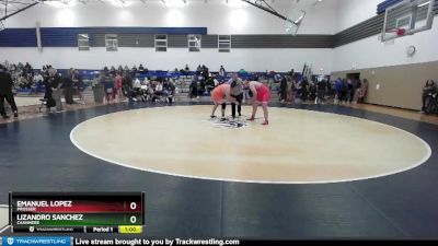 285 lbs Cons. Round 2 - Lizandro Sanchez, Cashmere vs Emanuel Lopez, Prosser