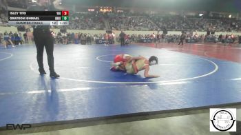 87 lbs Quarterfinal - Isley Tito, Yukon vs Grayson Ishmael, Broken Arrow