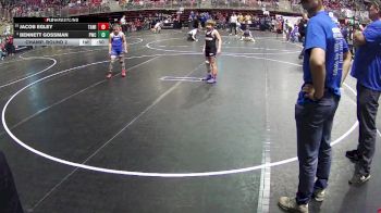 85 lbs Champ. Round 2 - Jacob Egley, Team Agoge Wrestling Inc vs Bennett Gossman, Pioneer Wrestling Club