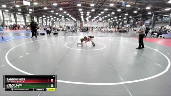 76 lbs Rd# 8- 12:30pm Saturday Final Pool - Zandon Ness, East Coast Elite vs Dylan Luik, Ranger WC