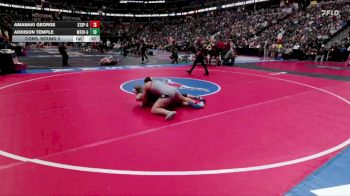 G145-4A Cons. Round 3 - Addison Temple, Monte Vista Girls vs Amanaki George, Steamboat Springs Girls