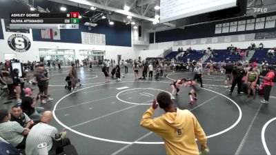 110 lbs 3rd Place Match - Olivia Attanasio, Pounders Wrestling Club vs Ashley Gomez, Imperial Wrestling