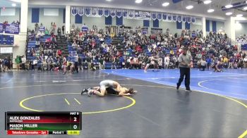 120 lbs Cons. Round 7 - Mason Miller, ARCHBOLD vs Alex Gonzales, NAPOLEON