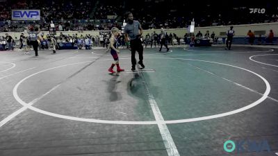 60 lbs Round Of 16 - Lane Jager, Carl Albert Little League vs Tucker Moss, Rwc