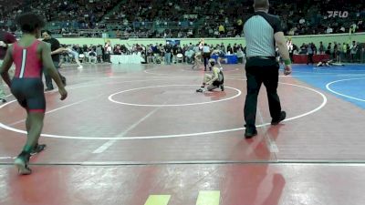 92 lbs Consi Of 32 #2 - Trace Calkins, Pawhuska vs Keylan Freeman, Skiatook Bulldog Wrestling