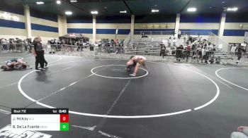 190 lbs Consi Of 32 #1 - John Paul McKay, Ala War vs Blake De La Fuente, Ground Creatures