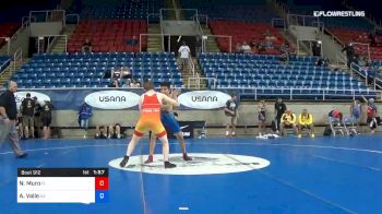 160 lbs Cons 32 #1 - Nicholas Muro, Florida vs Andrew Valle, Arizona