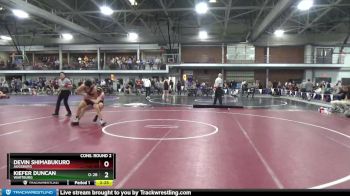 149 lbs Cons. Round 2 - Devin Shimabukuro, Augsburg vs Kiefer Duncan, Wartburg