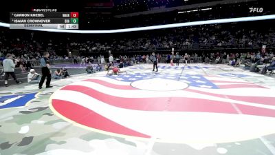 Semifinal - Gannon Knebel, Wagner vs Isaiah Crownover, Bon Homme/Avon