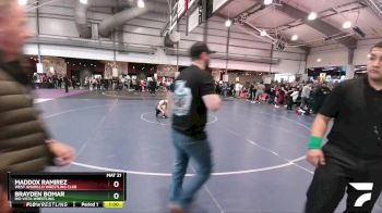 106 lbs Quarterfinal - Maddox Ramirez, West Amarillo Wrestling Club vs Brayden Bomar, Rio Vista Wrestling