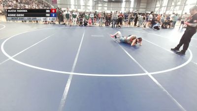125 lbs Champ. Rd Of 16 - Alicia Tadema, Redmond Wrestling Academy vs Korie Giese, Prometheus Wrestling Club