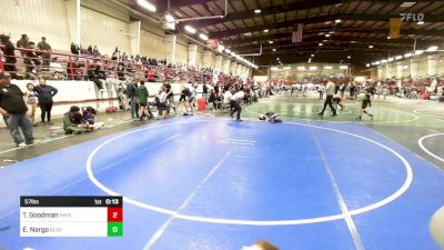 57 lbs Consi Of 4 - Tucker Goodman, Payson Club Wrestling vs Ebrahiem Nargo, Bloomfield YW