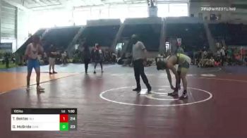 195 lbs Quarterfinal - Talha Bektas, Silverback WC vs Drew McBride, Genesis Academy Boys