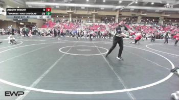 80 lbs 5th Place Match - Joseph Wright, Team Haysville vs Barrett Rae Douglas, CYWC